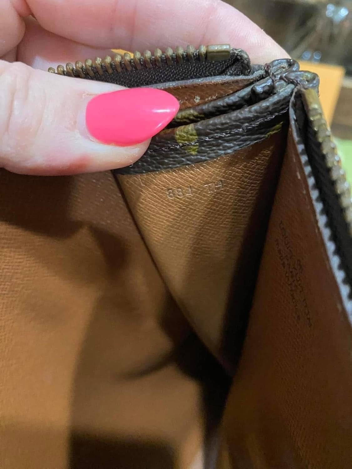 Vintage Porte Document Portfolio Clutch