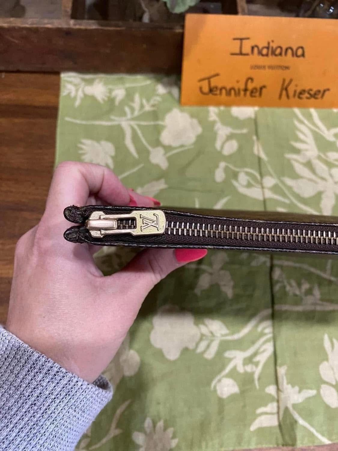 Vintage Porte Document Portfolio Clutch