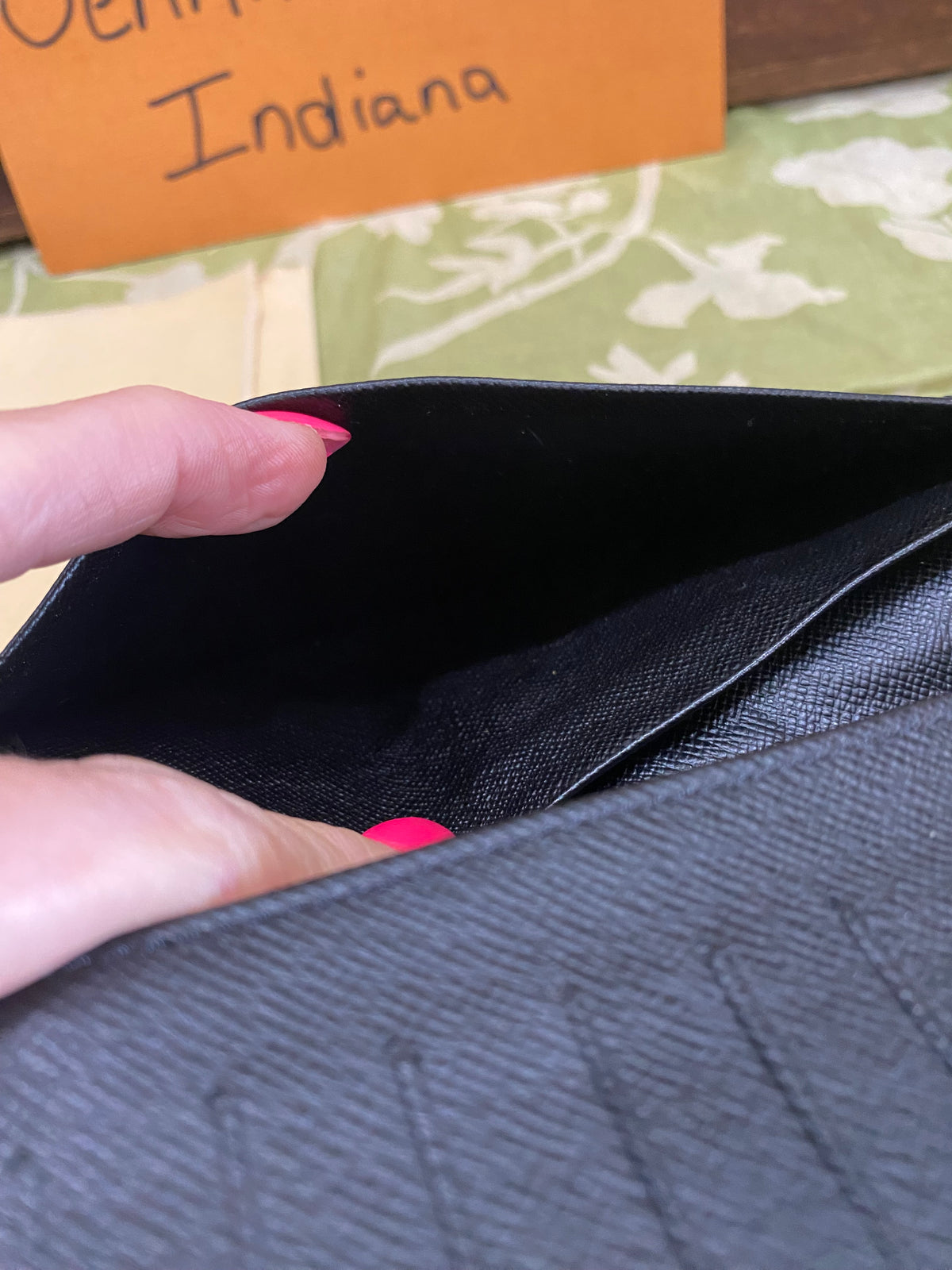 Brazza Wallet in Graphite