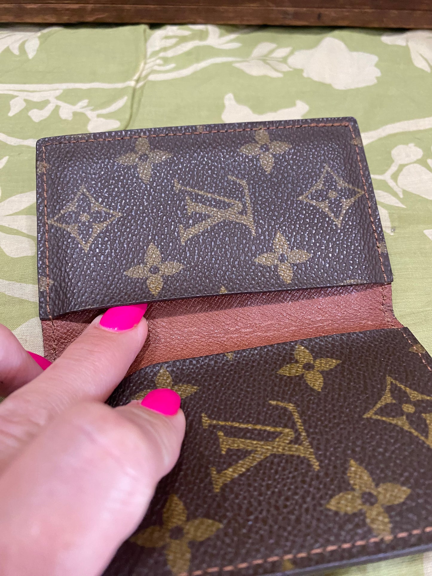 Vintage Credit Card Holder/Pocket Organizer