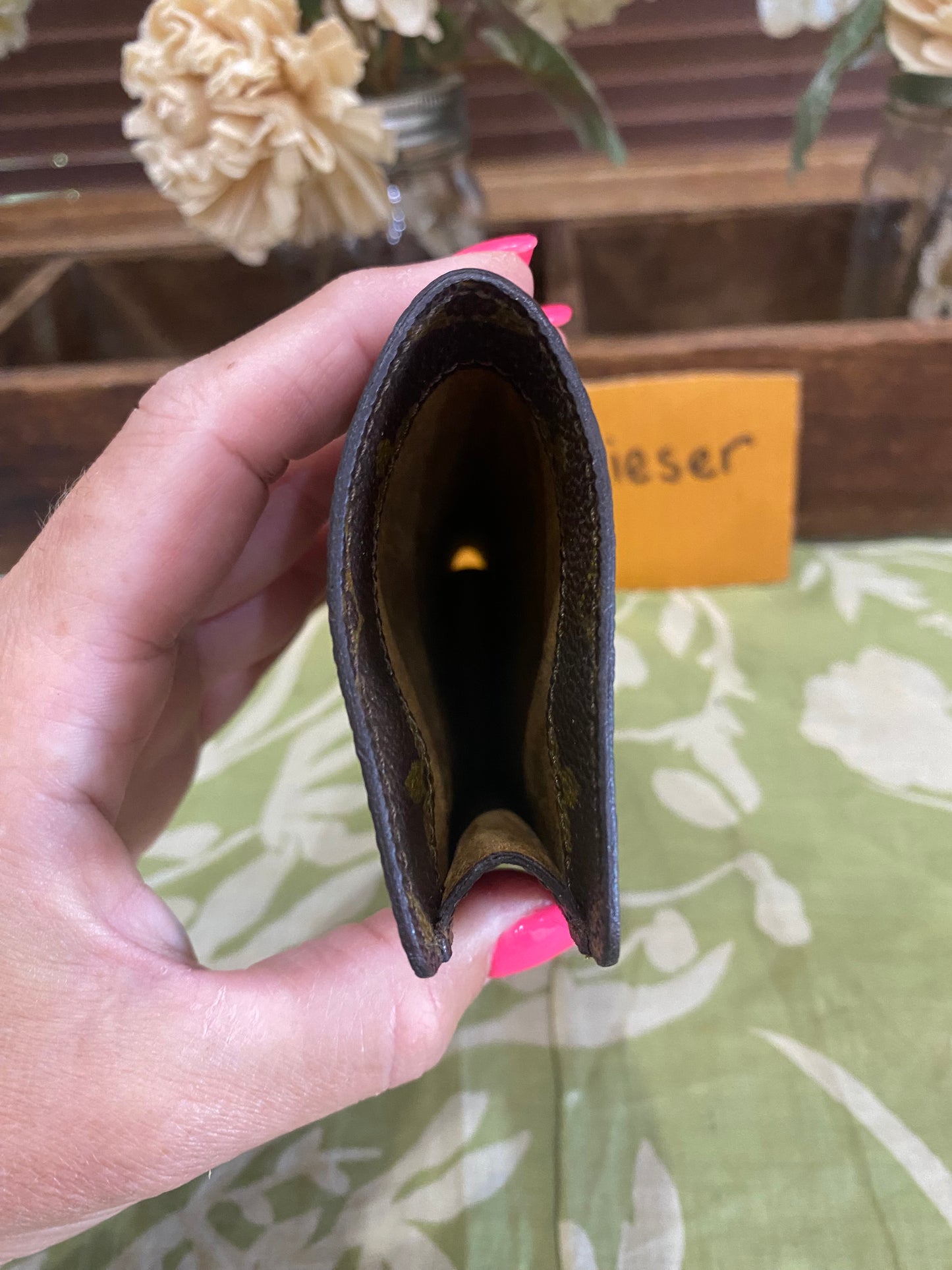 Vintage Simple Glasses Case