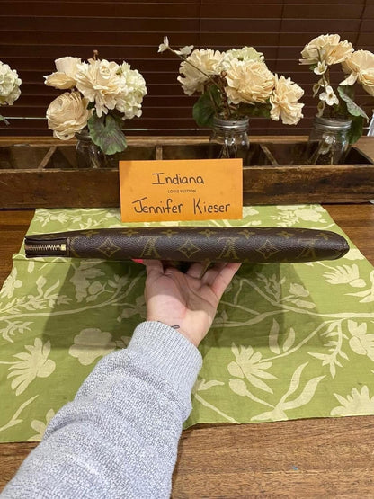 Vintage Porte Document Portfolio Clutch