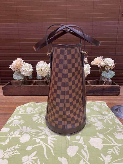 Bucket Bag GM Damier Ebene