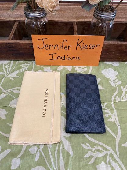 Brazza Wallet in Graphite