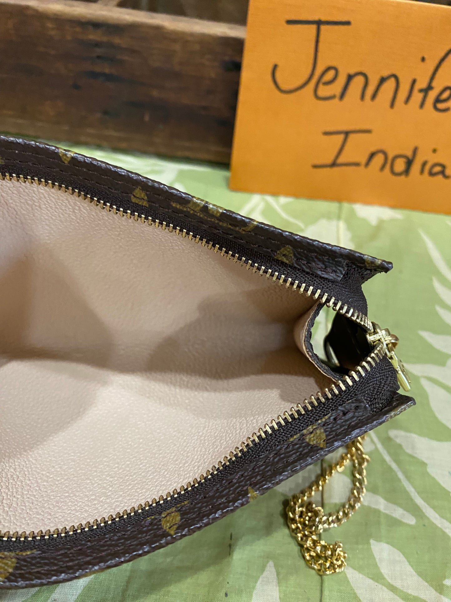 Bucket Pouch PM- comes with original wristlet strap