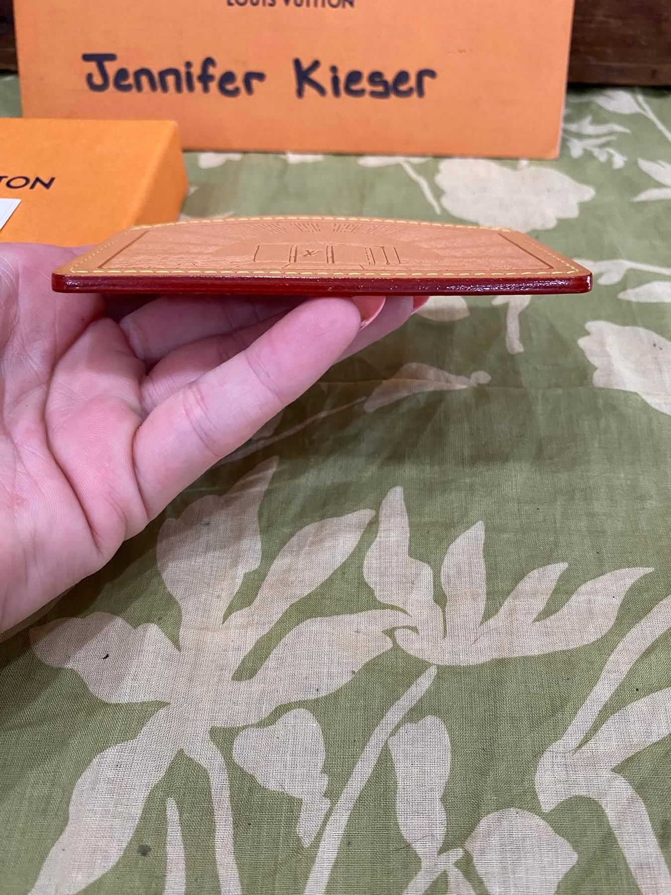 Vachetta Porte Cartes Voyage Credit Card Case