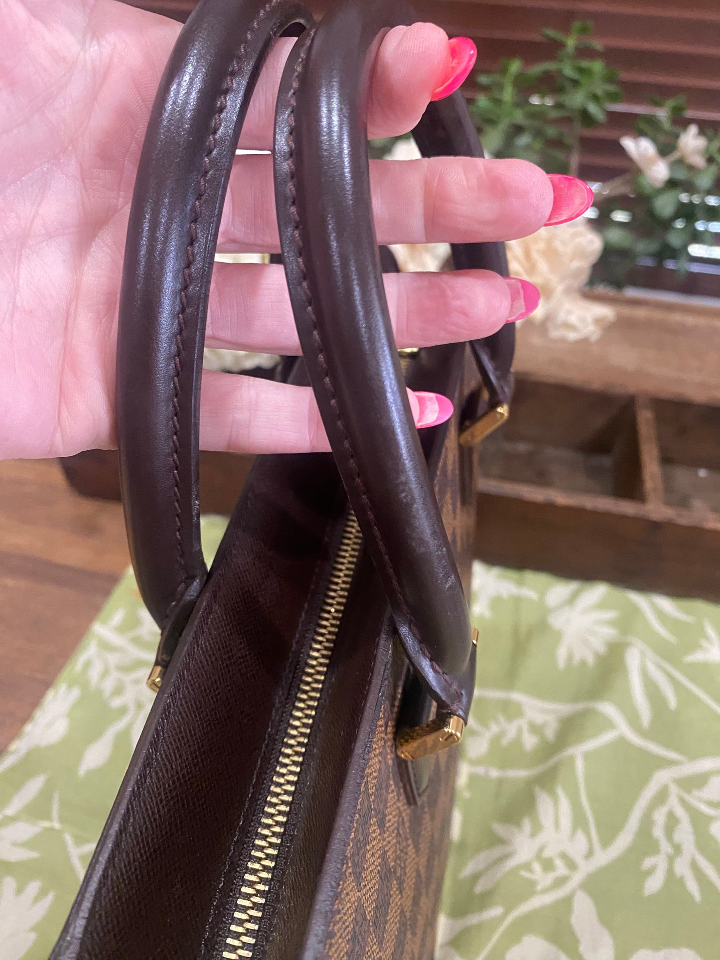 Venice PM Sac Plat in Damier Ebene