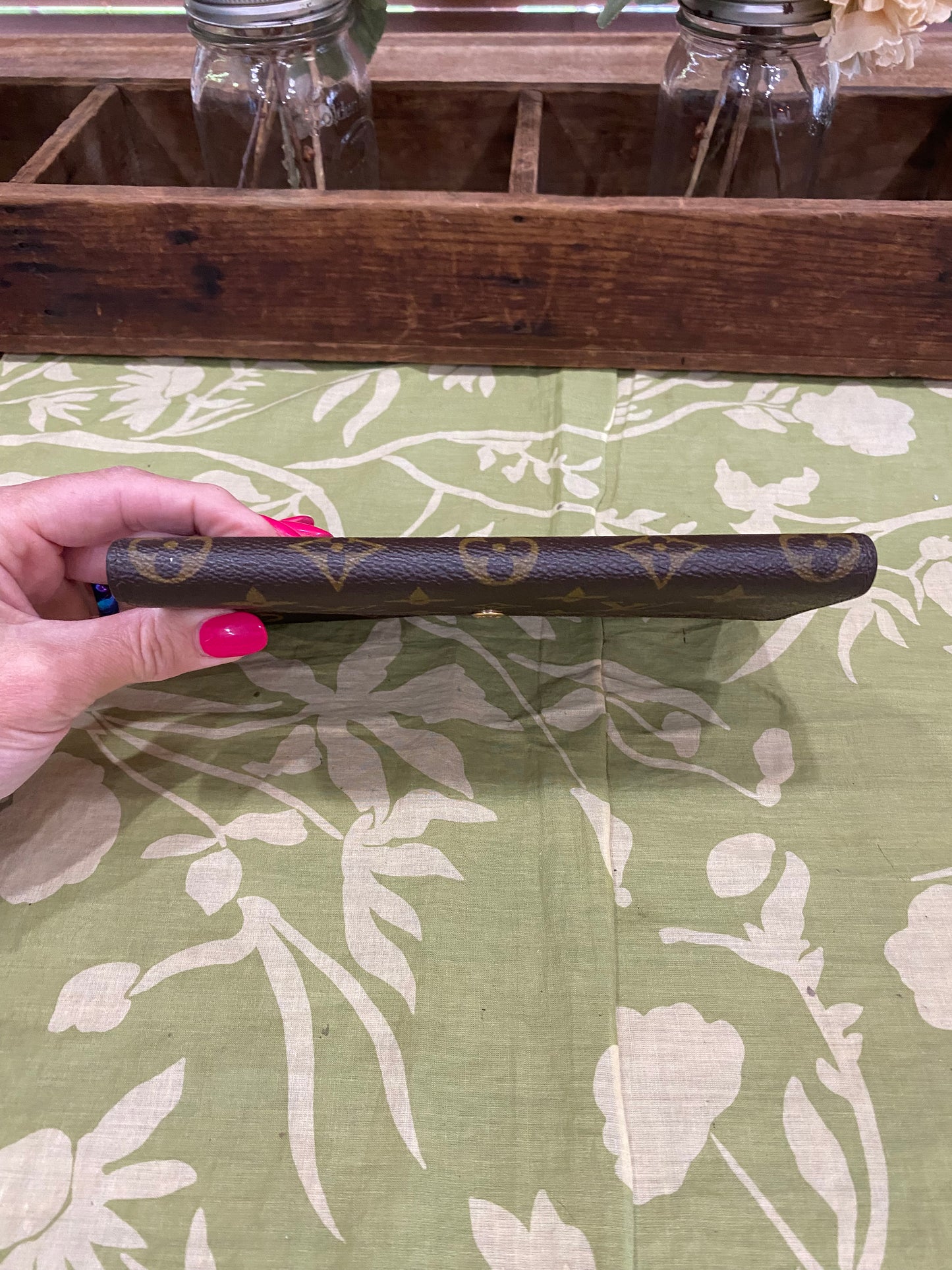 Vintage Passport Wallet Clutch