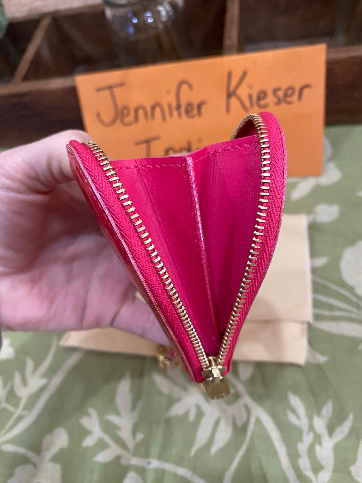 Vernis Porte Monnaie Heart Coin Purse/Bag Charm