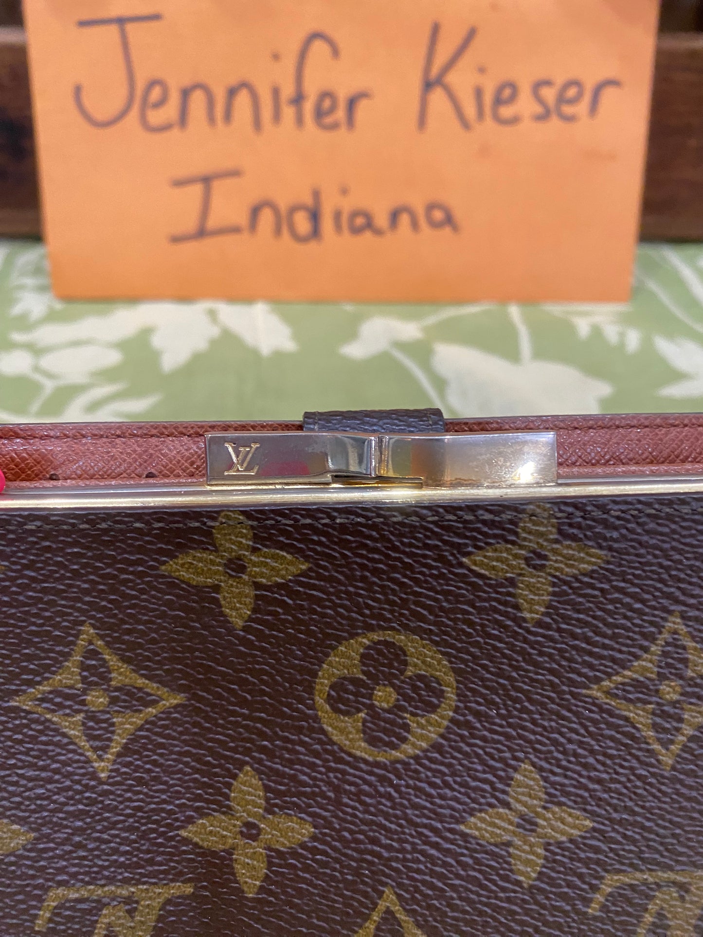 Vintage Kisslock Long Wallet