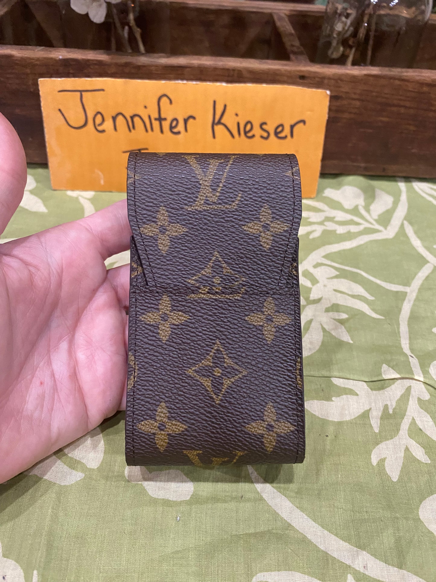 Cigarette Case(holds credit cards, lipstick, tampons, Kleenex..)