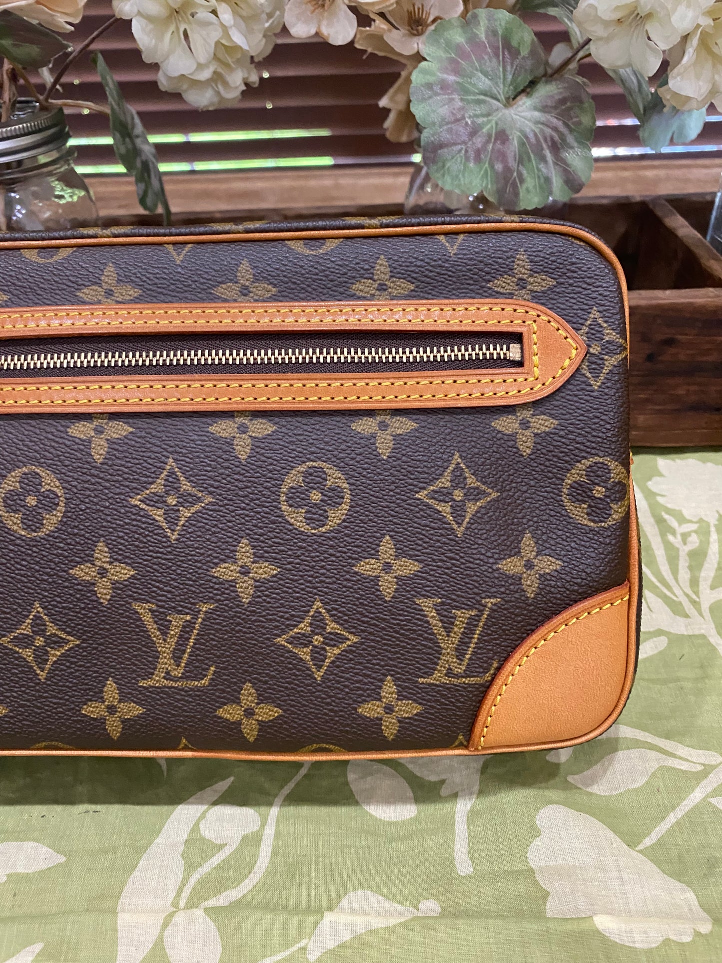 Vintage Marly Dragonne Wristlet Clutch