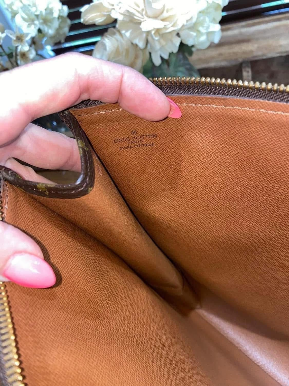 Vintage Porte Document Portfolio Clutch