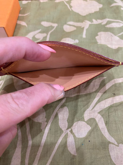 Vachetta Porte Cartes Voyage Credit Card Case