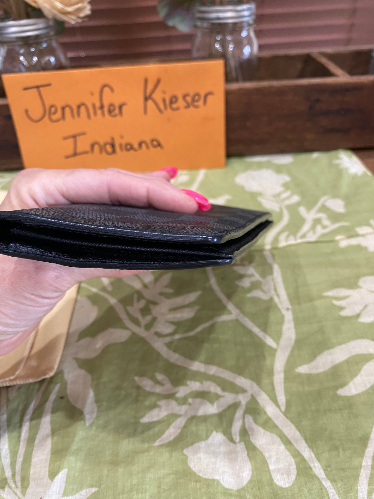 Brazza Wallet in Graphite