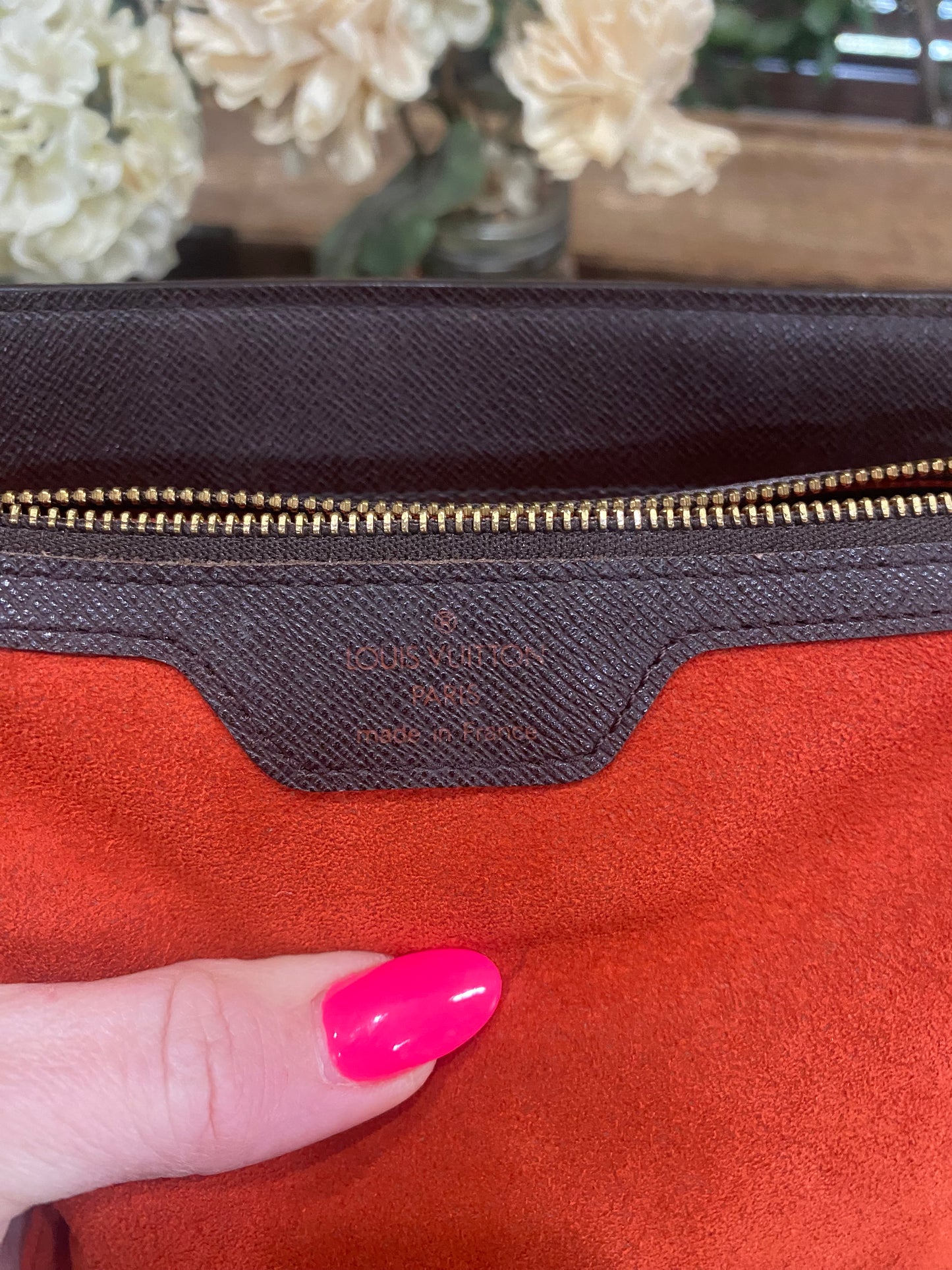 Venice PM Sac Plat in Damier Ebene