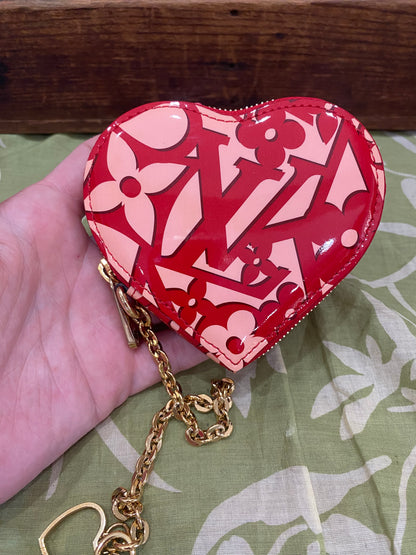 Vernis Sweet Porte Monnaie Coer Heart Coin Purse/Bag Charm
