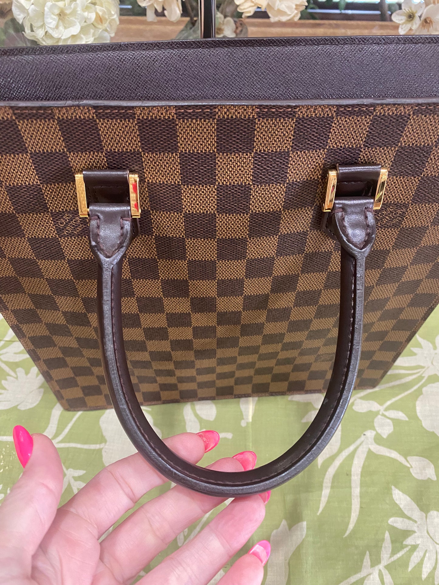 Venice PM Sac Plat in Damier Ebene