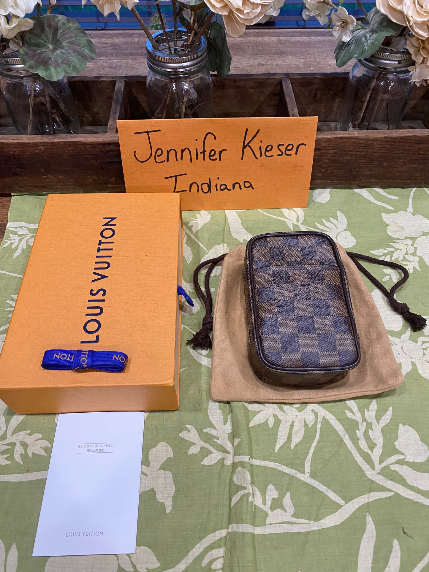 Damier Ebene Etui Okapi GM