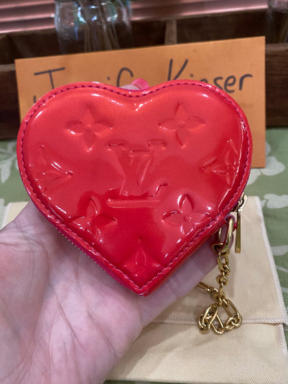 Vernis Porte Monnaie Heart Coin Purse/Bag Charm
