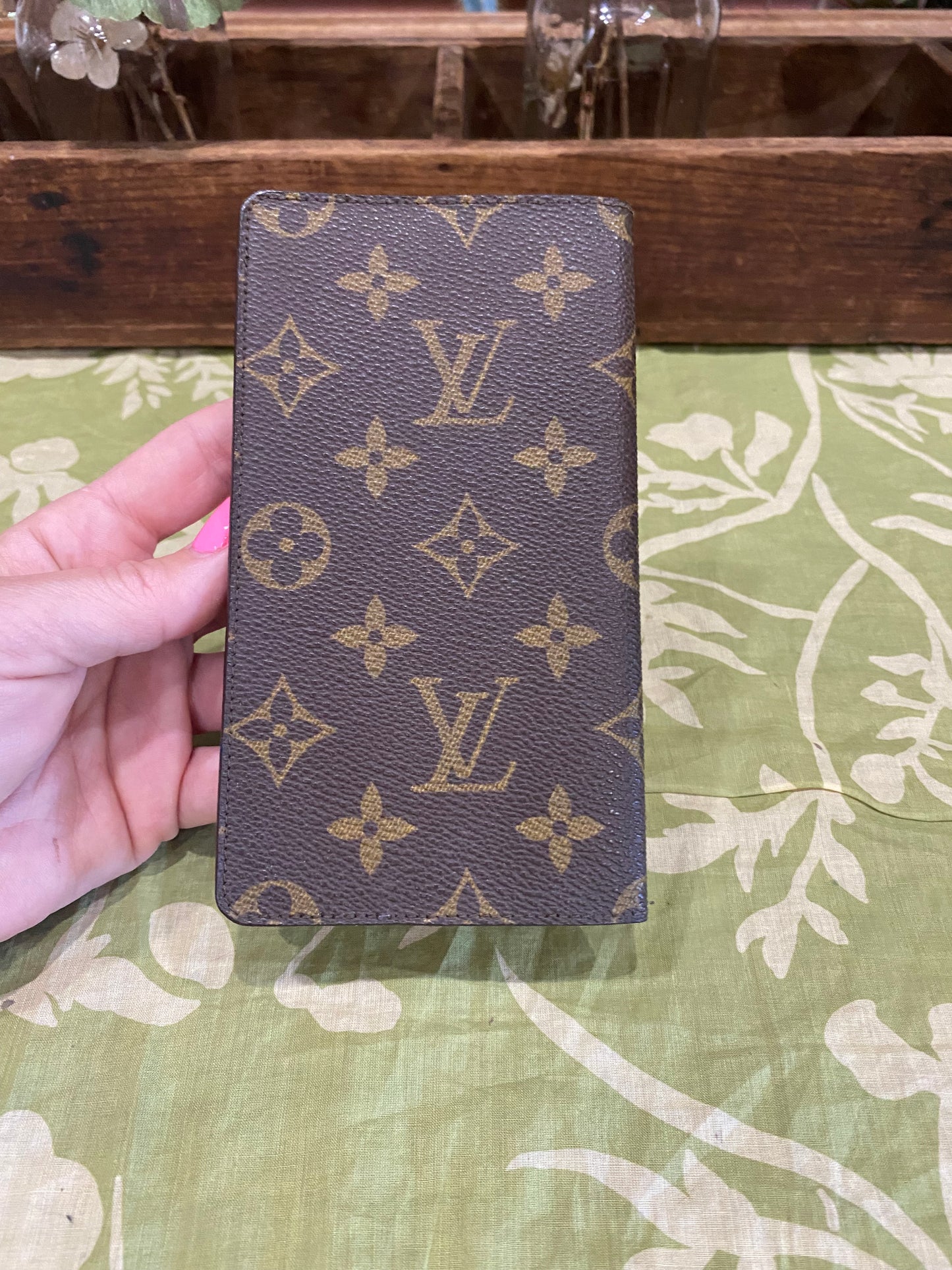 Vintage Checkbook Cover