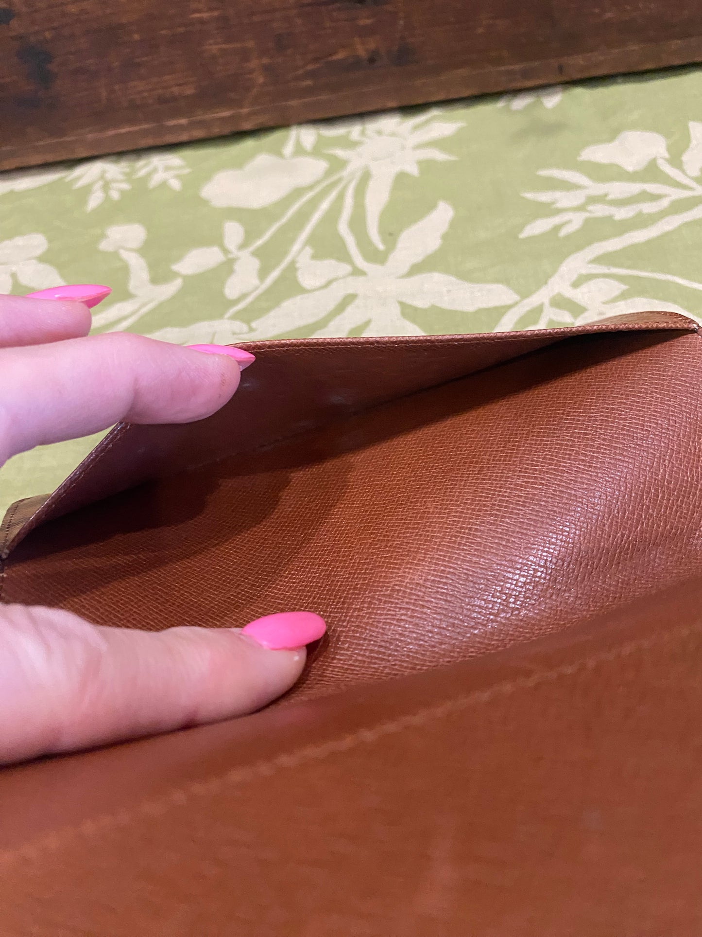 Vintage Checkbook Cover