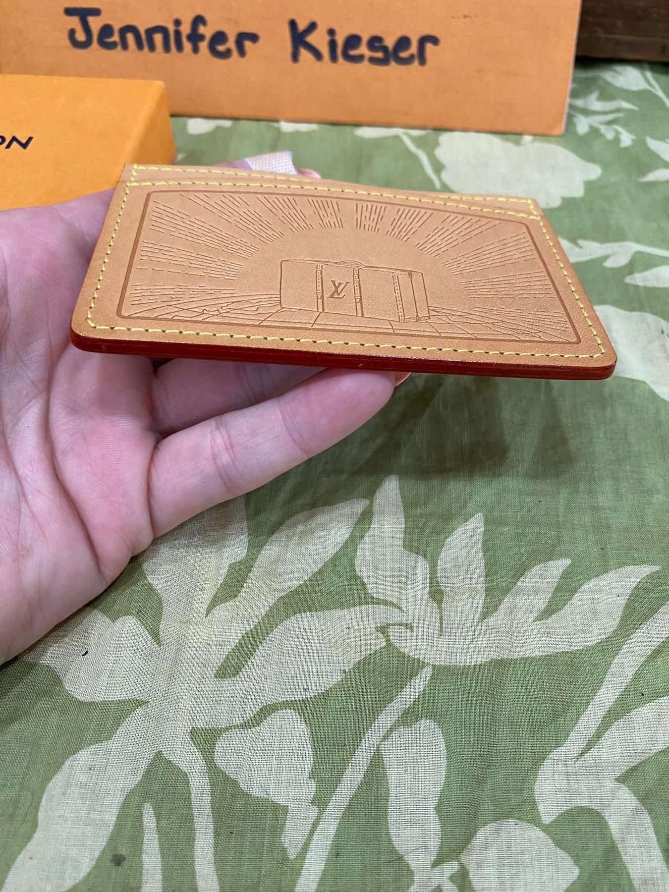 Vachetta Porte Cartes Voyage Credit Card Case