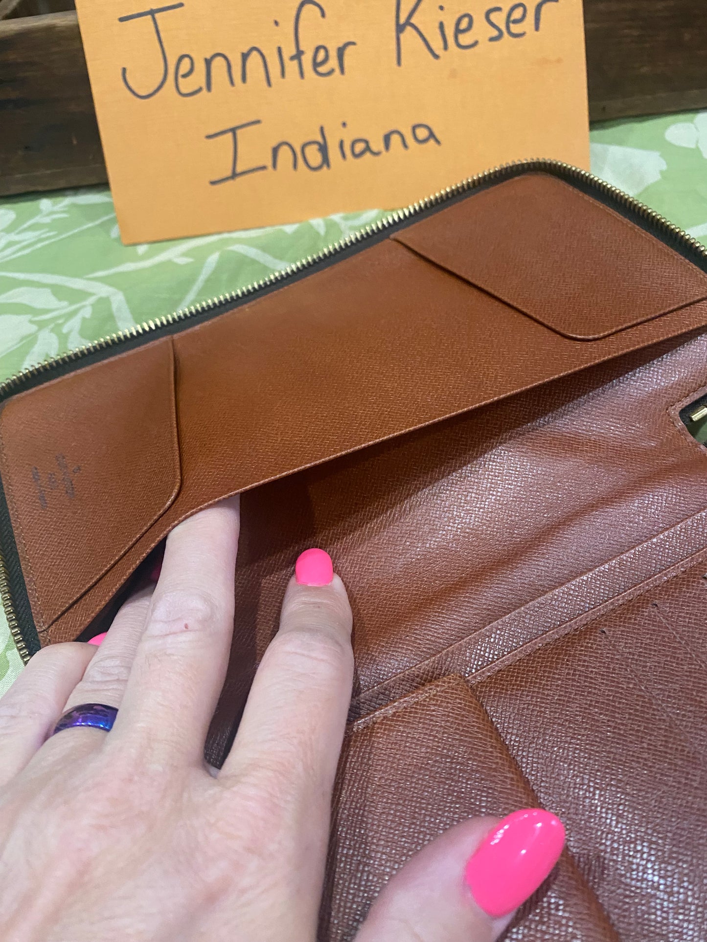 Daily Organizer Long Wallet