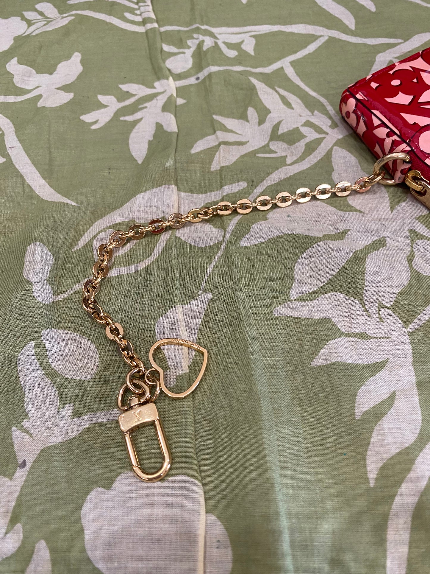 Vernis Sweet Porte Monnaie Coer Heart Coin Purse/Bag Charm