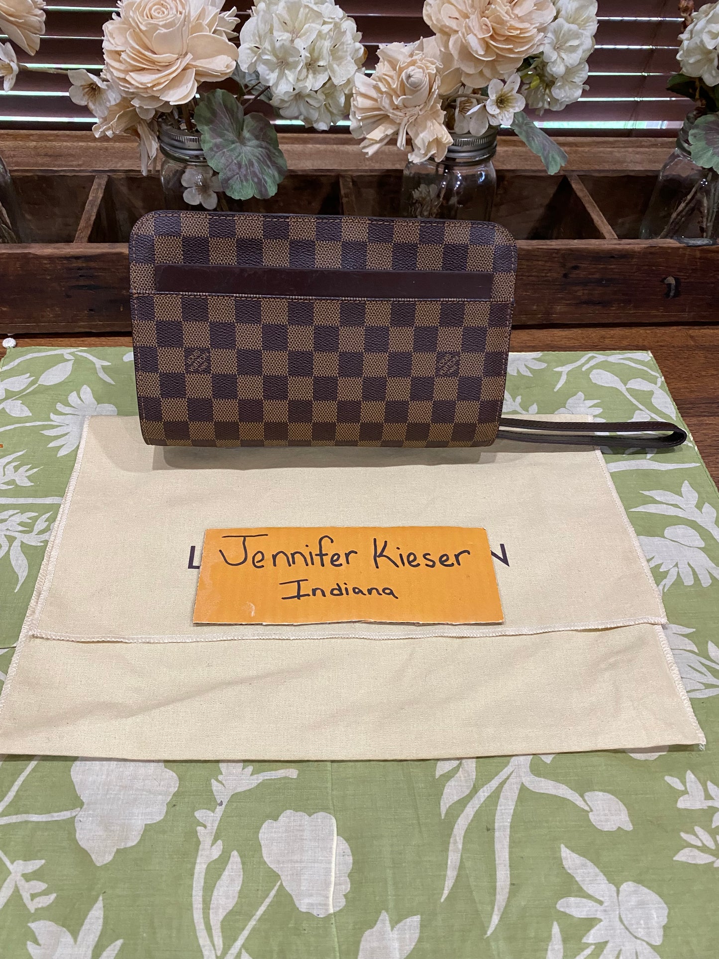 Saint Louis Clutch DE print