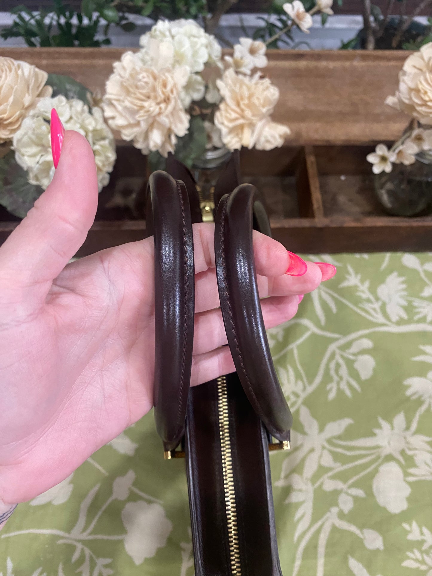 Venice PM Sac Plat in Damier Ebene