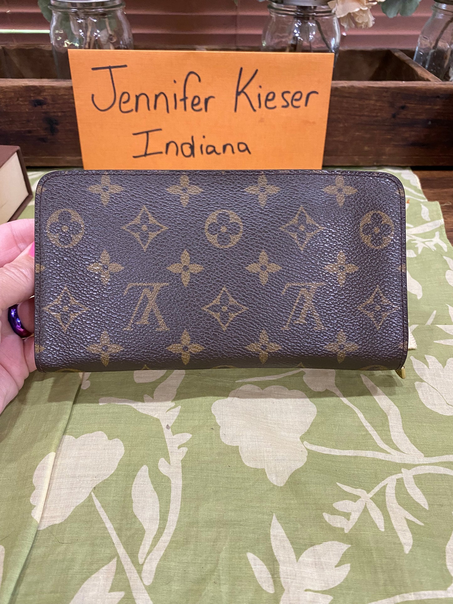 Porte Monnaie Zip Long Wallet