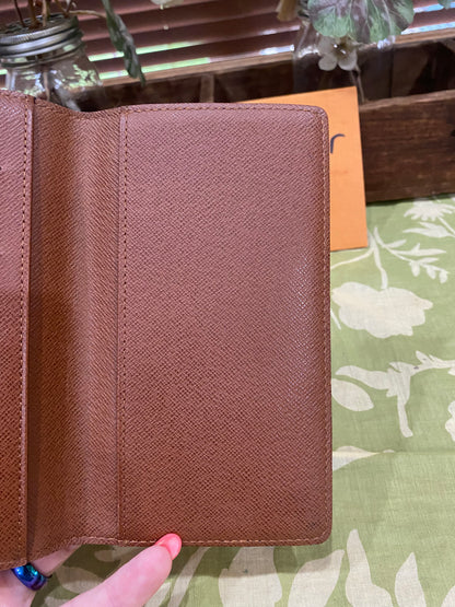 Checkbook Cover (with three credit card slots)