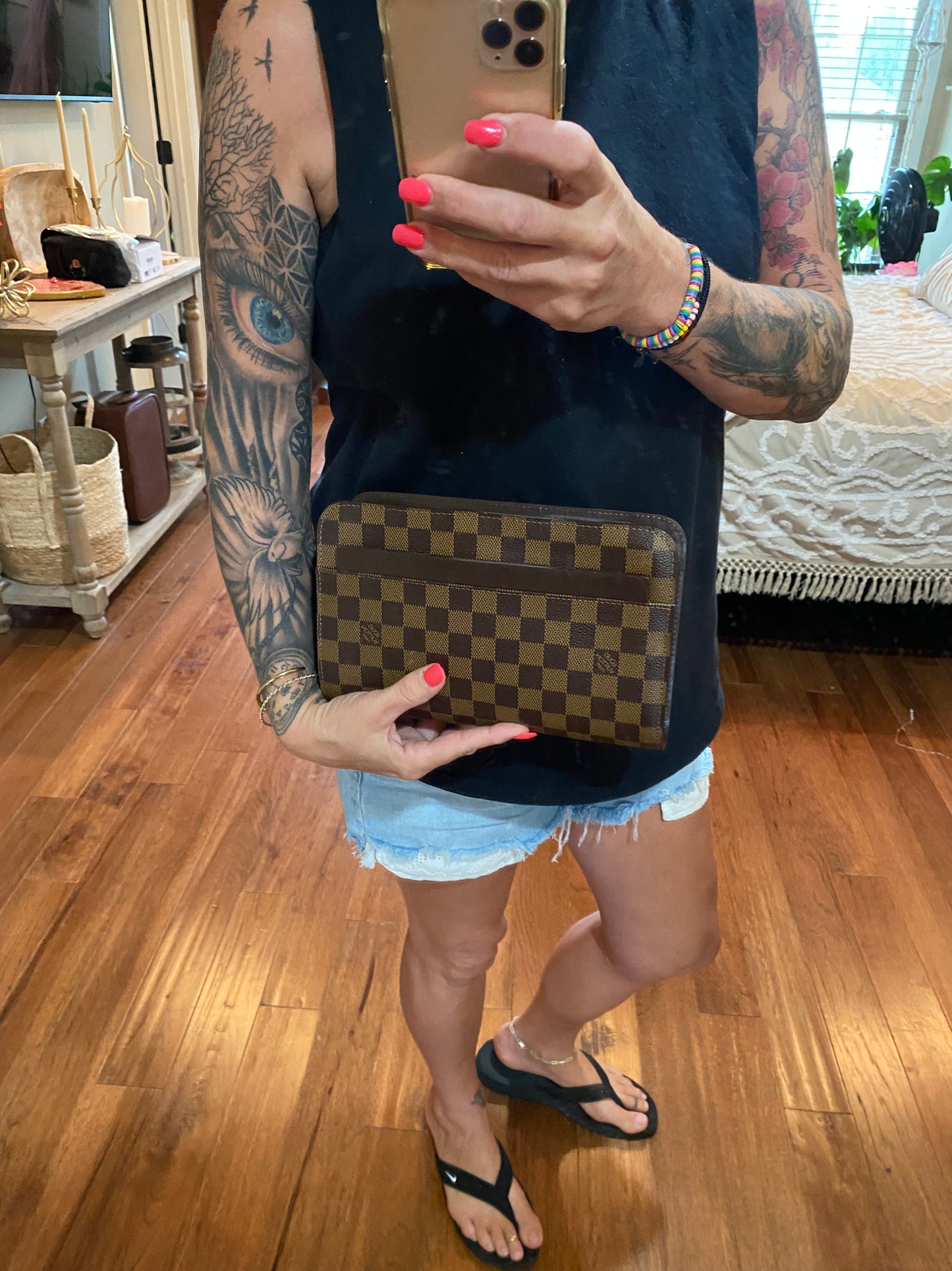 Saint Louis Clutch DE print