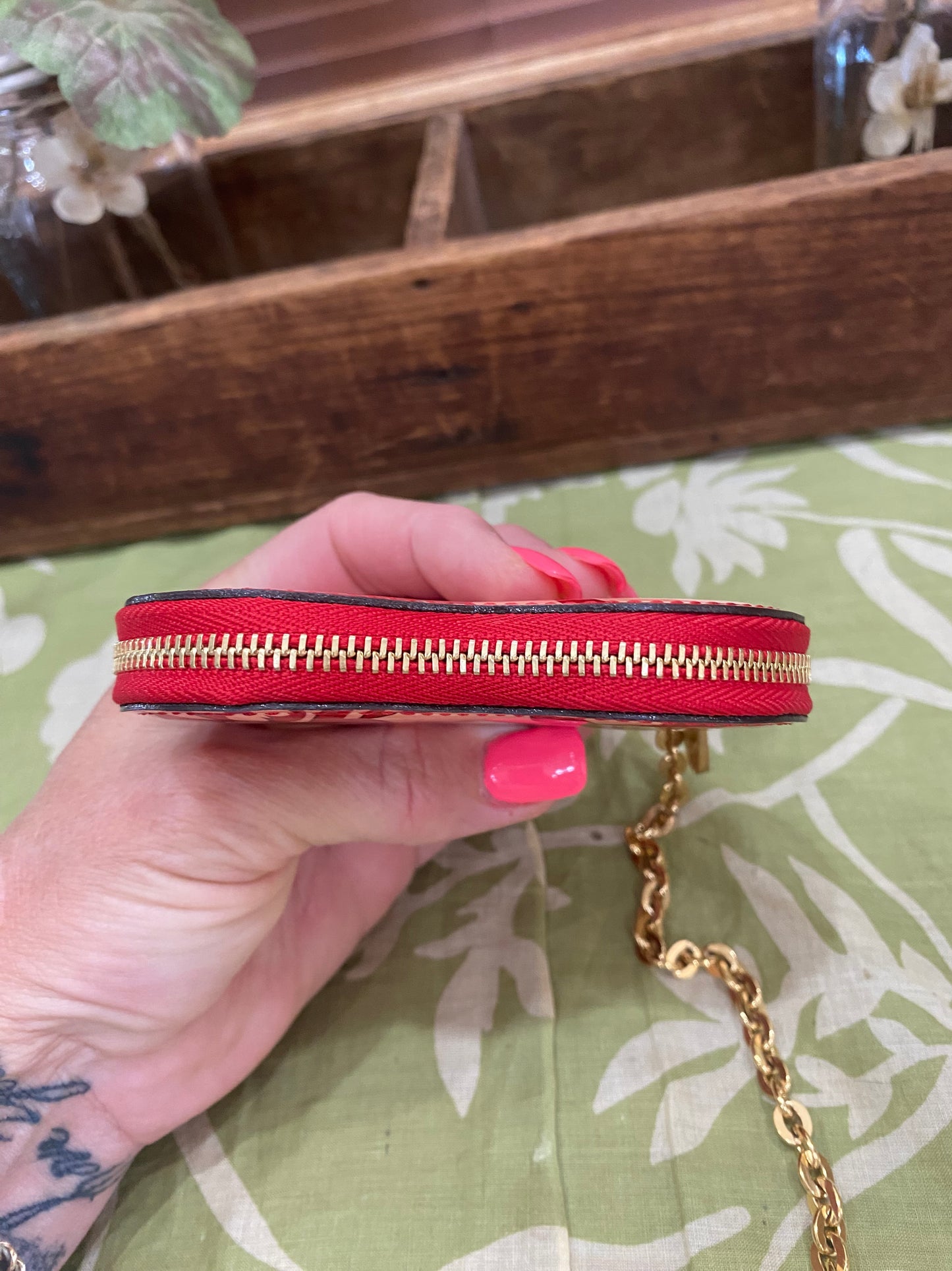 Vernis Sweet Porte Monnaie Coer Heart Coin Purse/Bag Charm