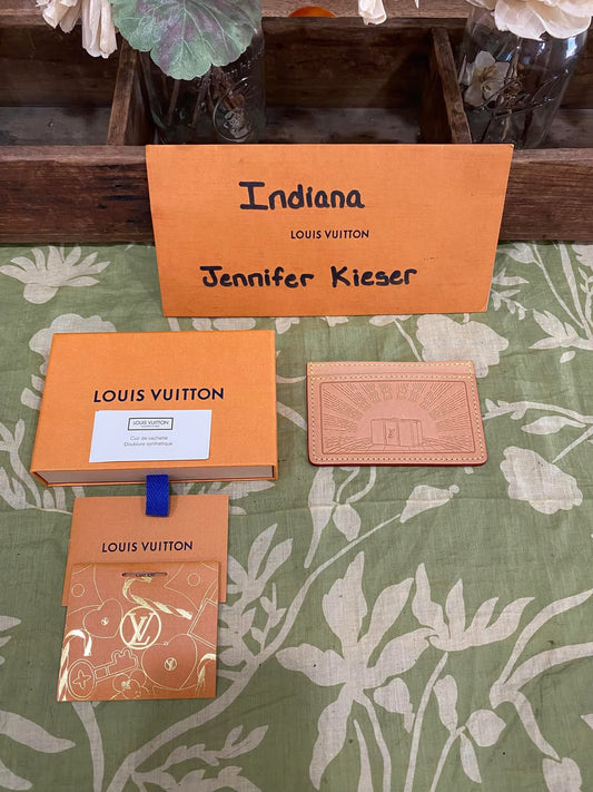 Vachetta Porte Cartes Voyage Credit Card Case