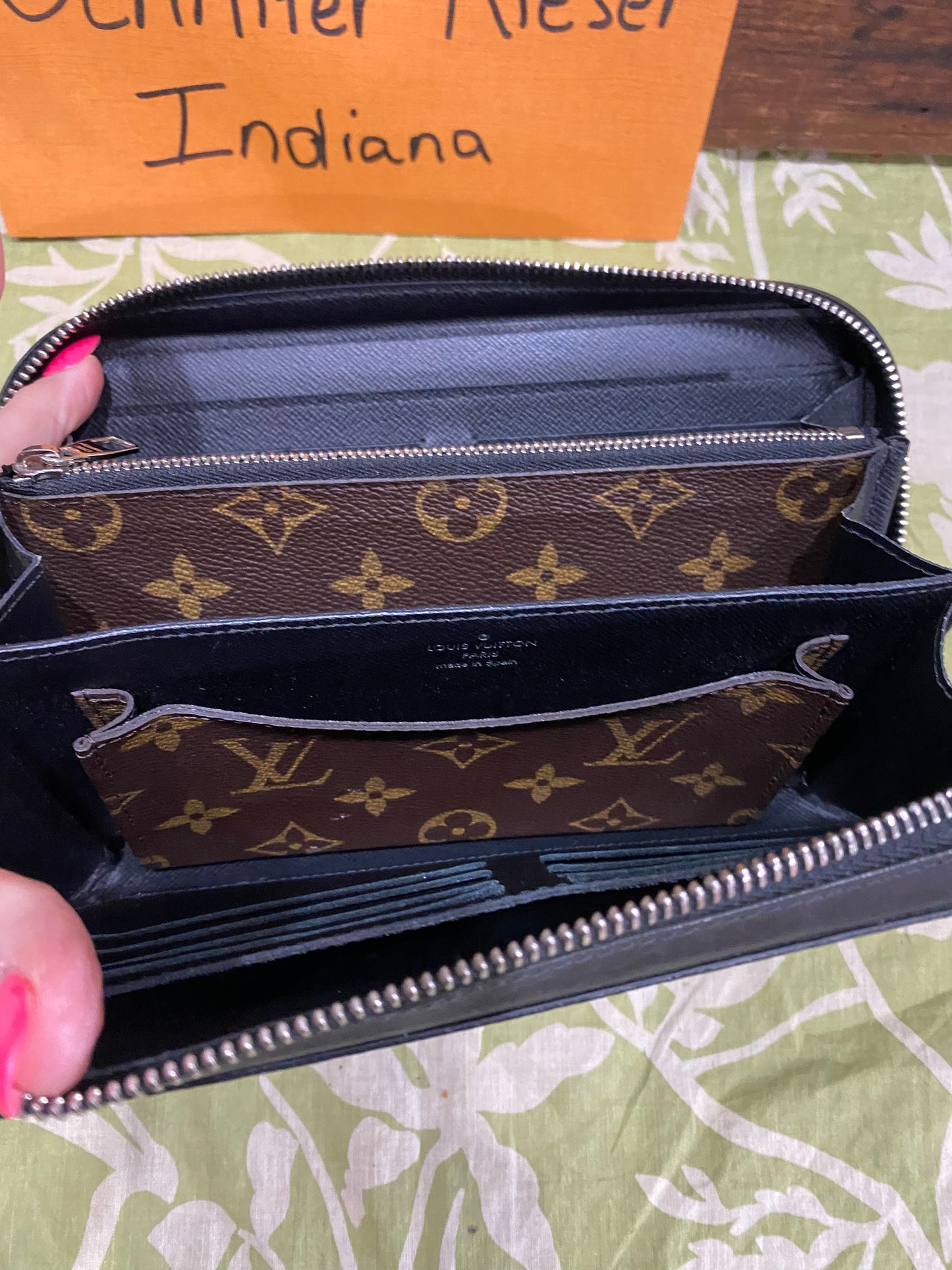 Zippy XL Macassar Long Wallet