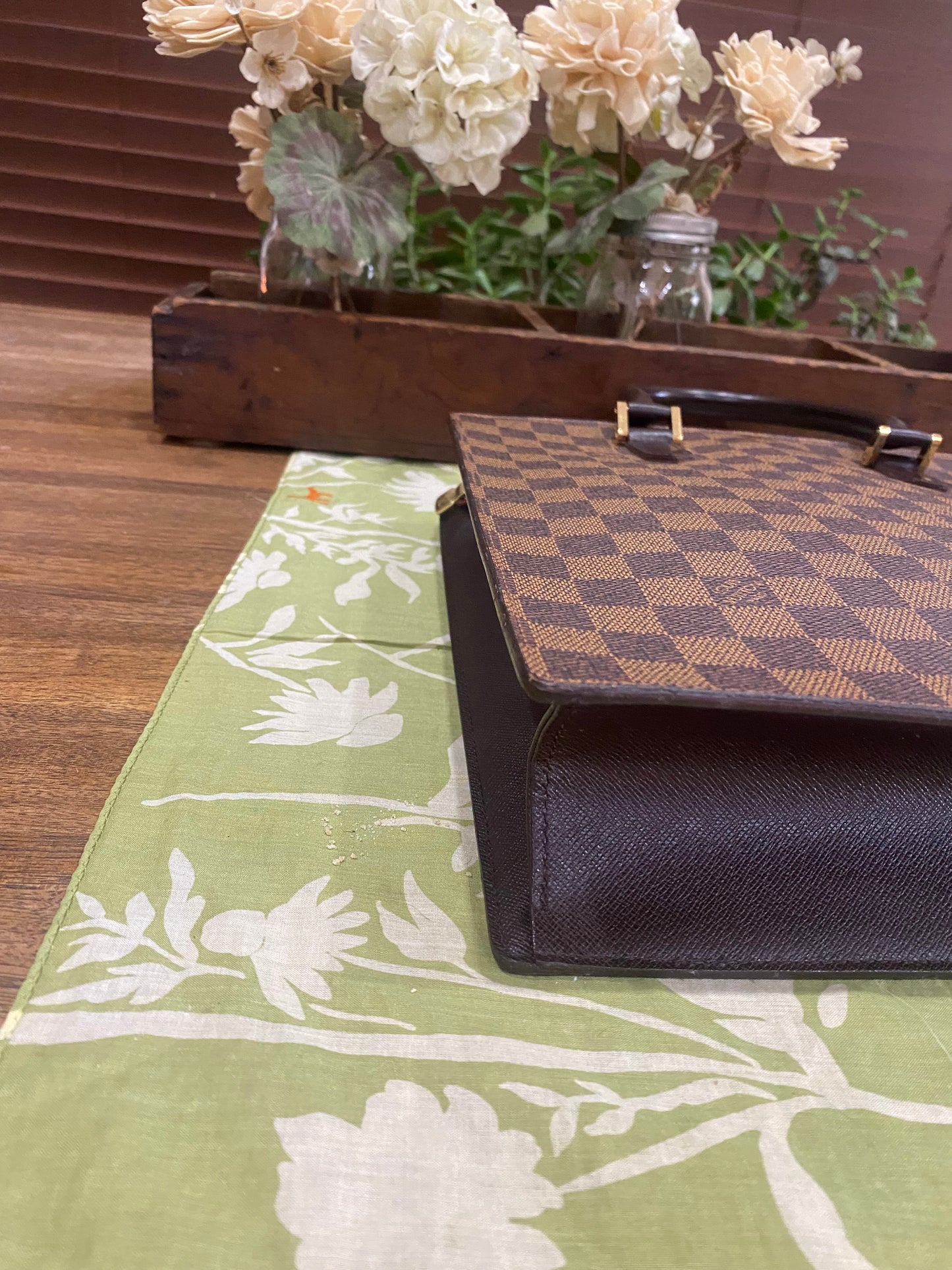 Venice PM Sac Plat in Damier Ebene