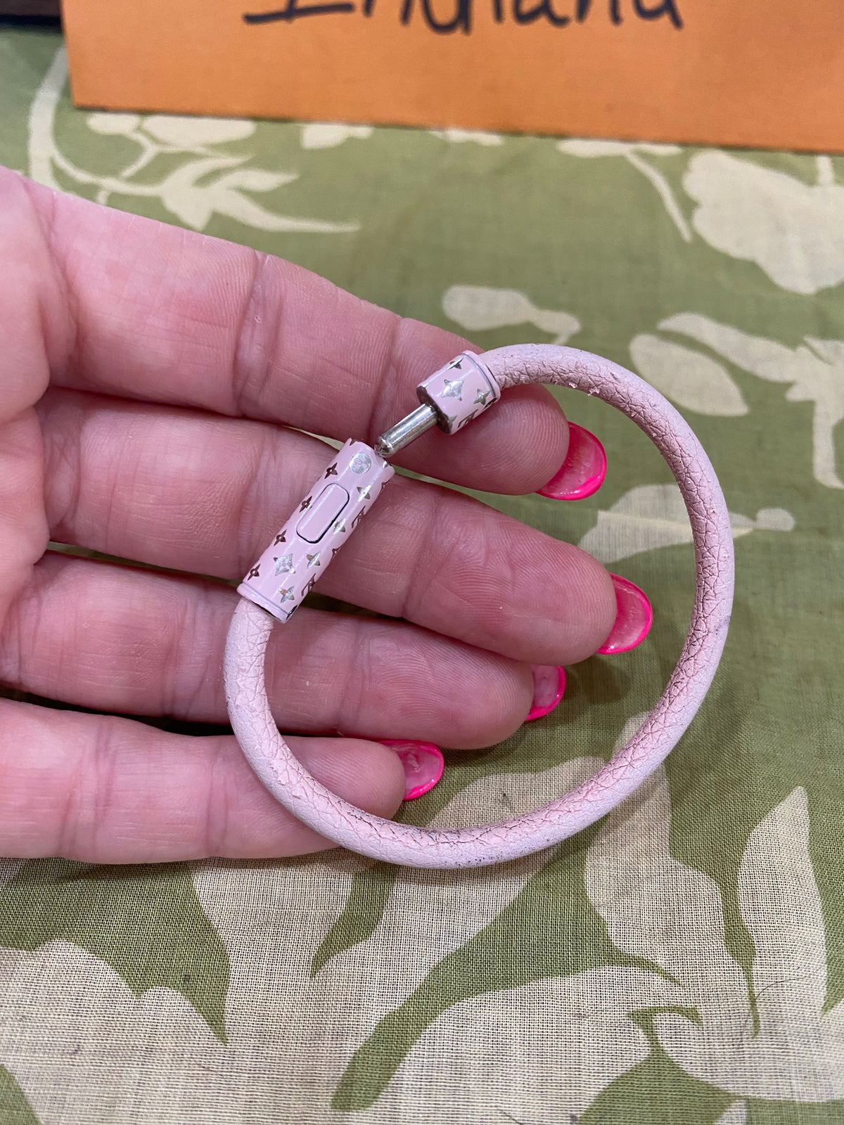 Pink Confidential Bracelet