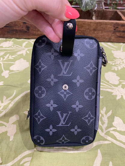 Reverse Monogram Eclipse Double Phone Pouch