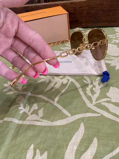 NEW My Chain Pilot Aviator Sunglasses