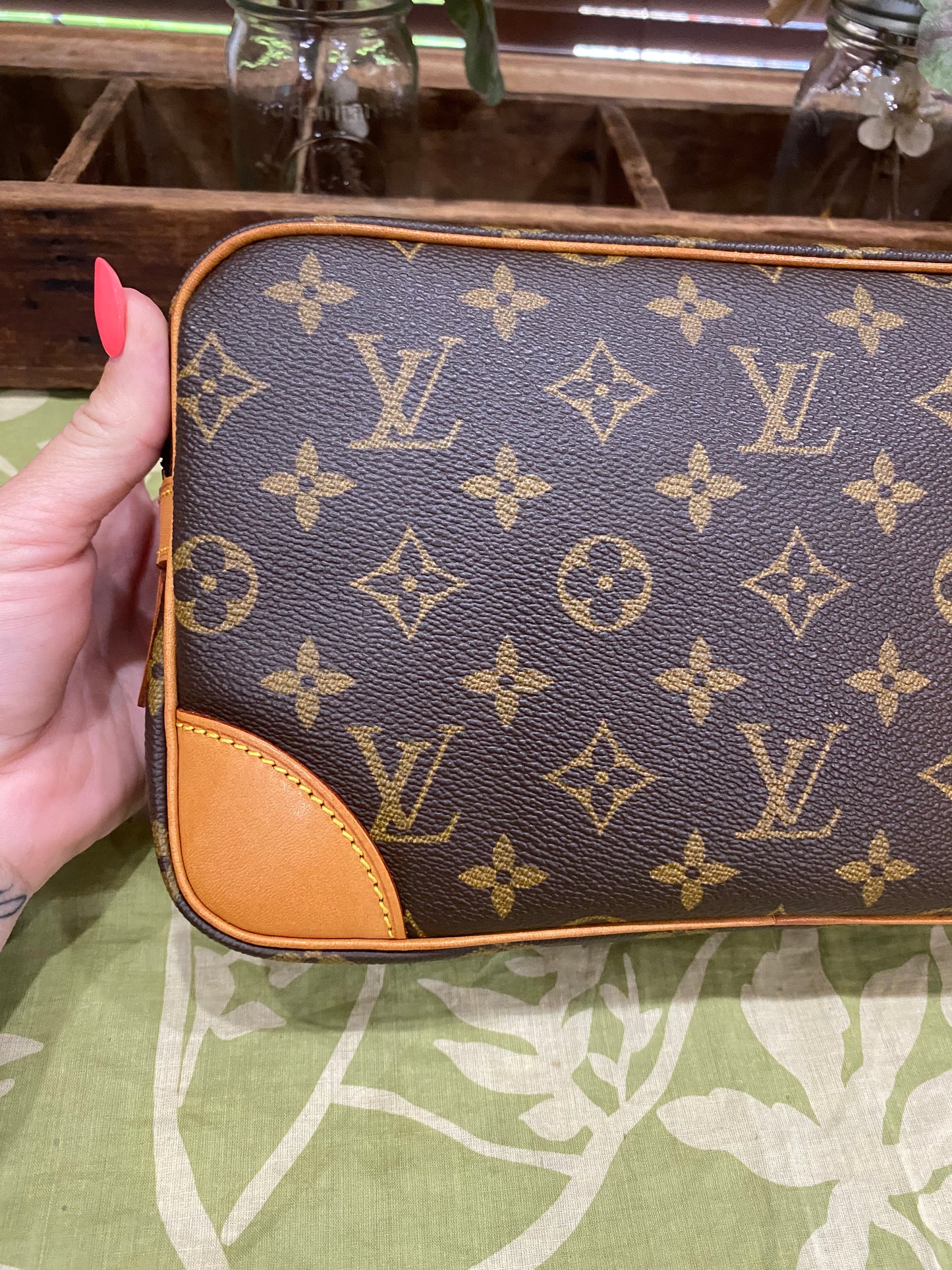 Vintage Marly Dragonne Wristlet Clutch