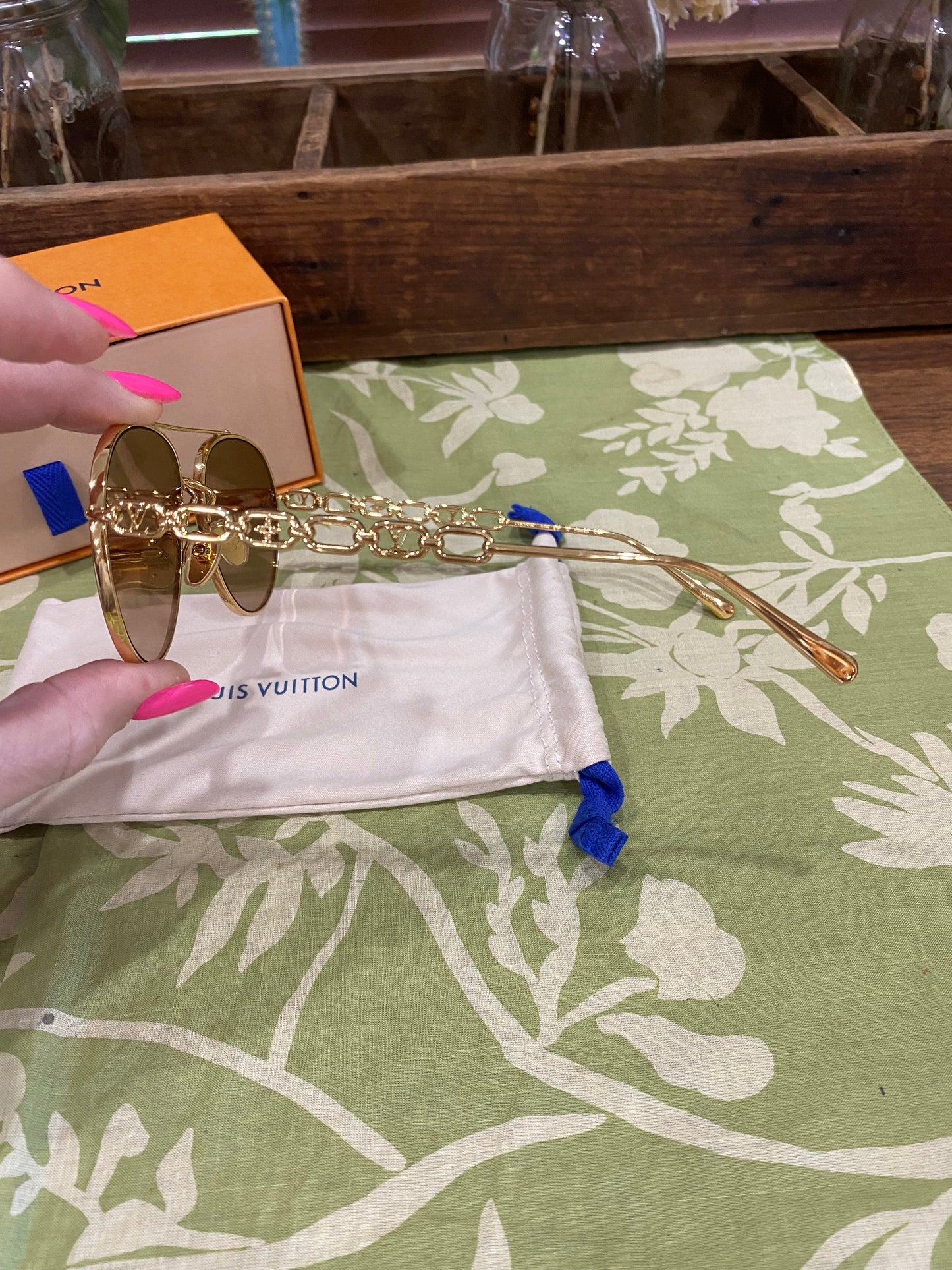 NEW My Chain Pilot Aviator Sunglasses