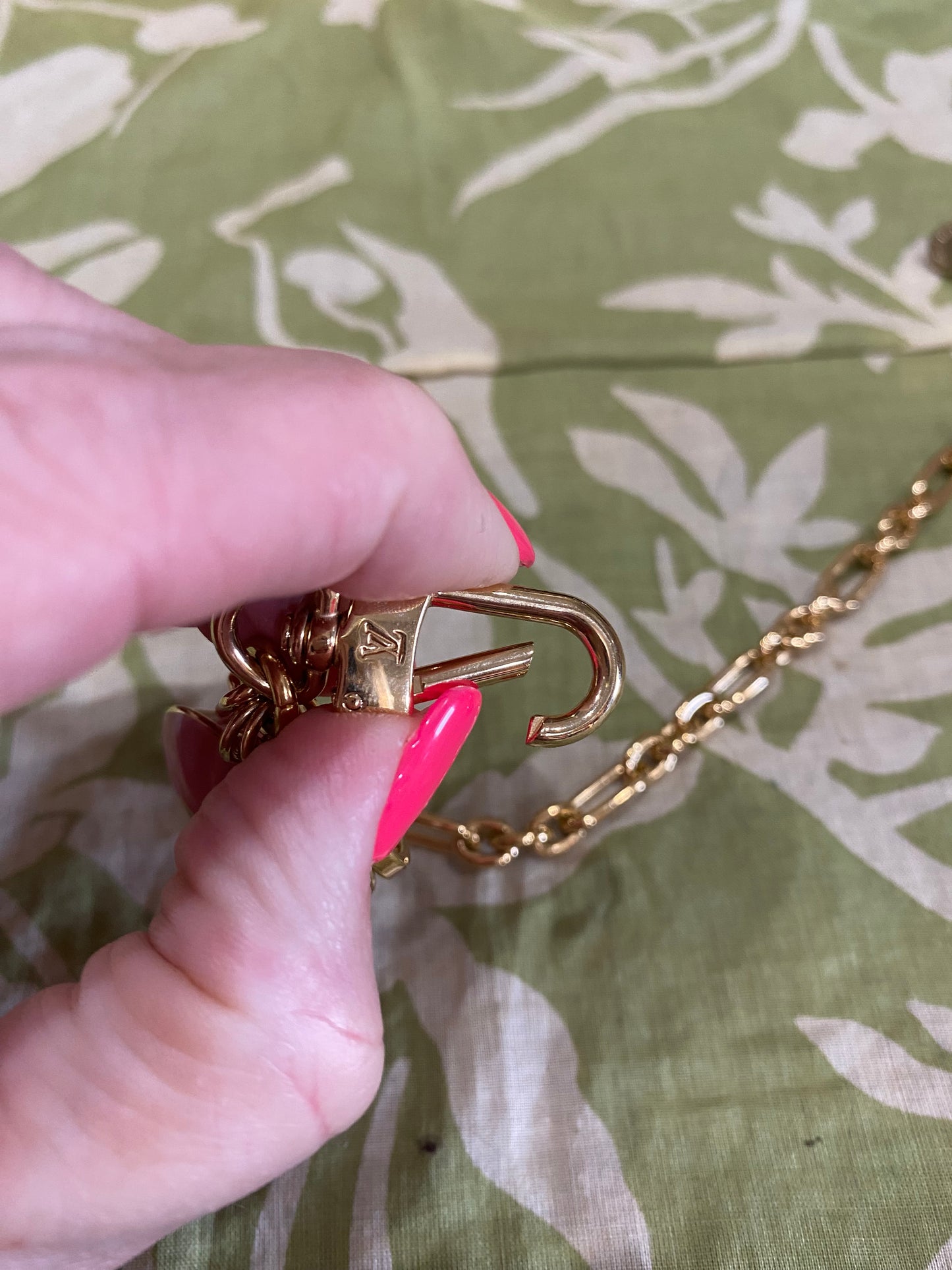 Pink Vernis Heart Coin Purse/Bag Charm