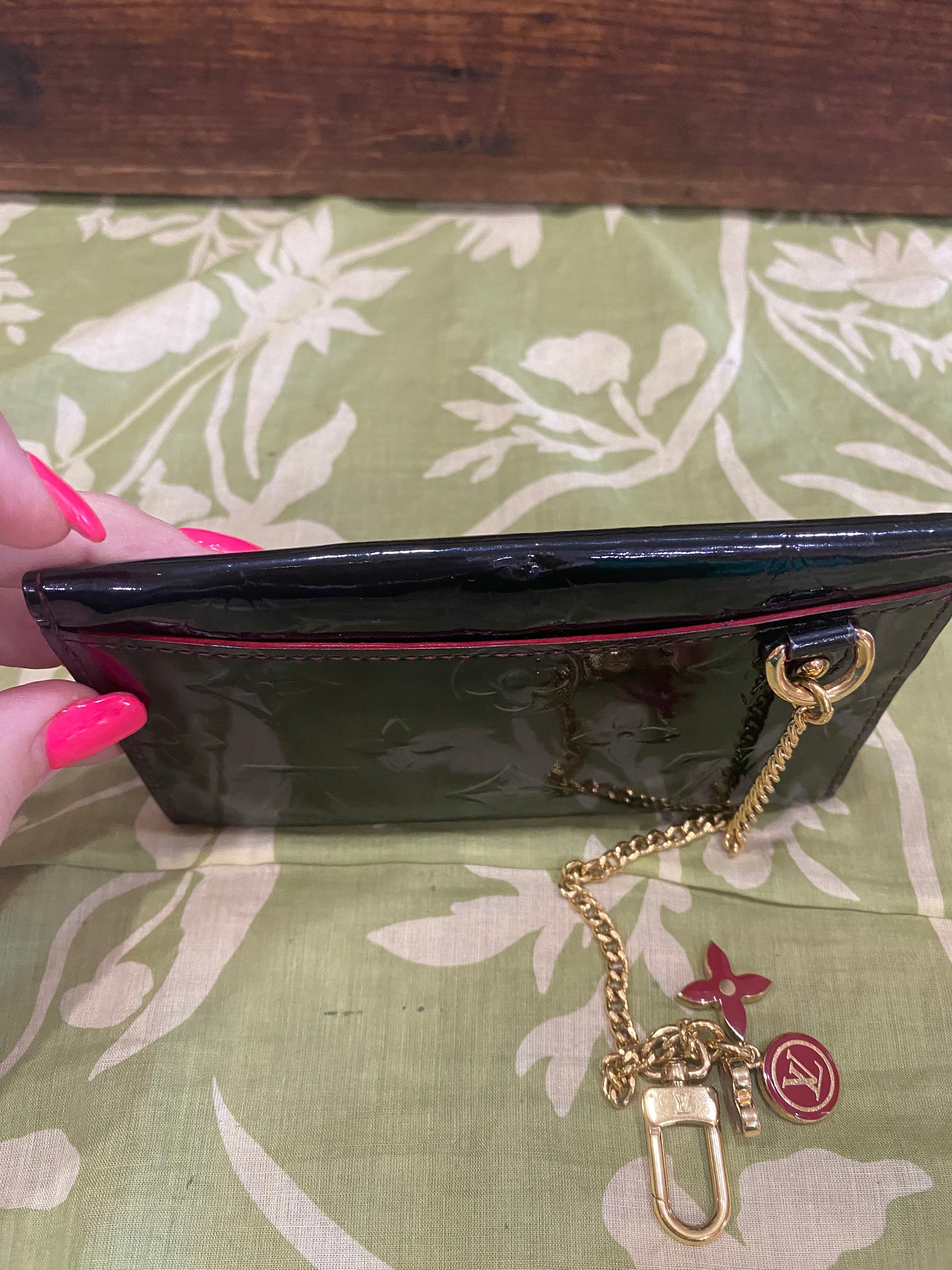 Vernis Envelope Plate Pouch (black)