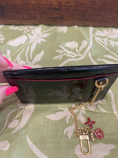 Vernis Envelope Plate Pouch (black)