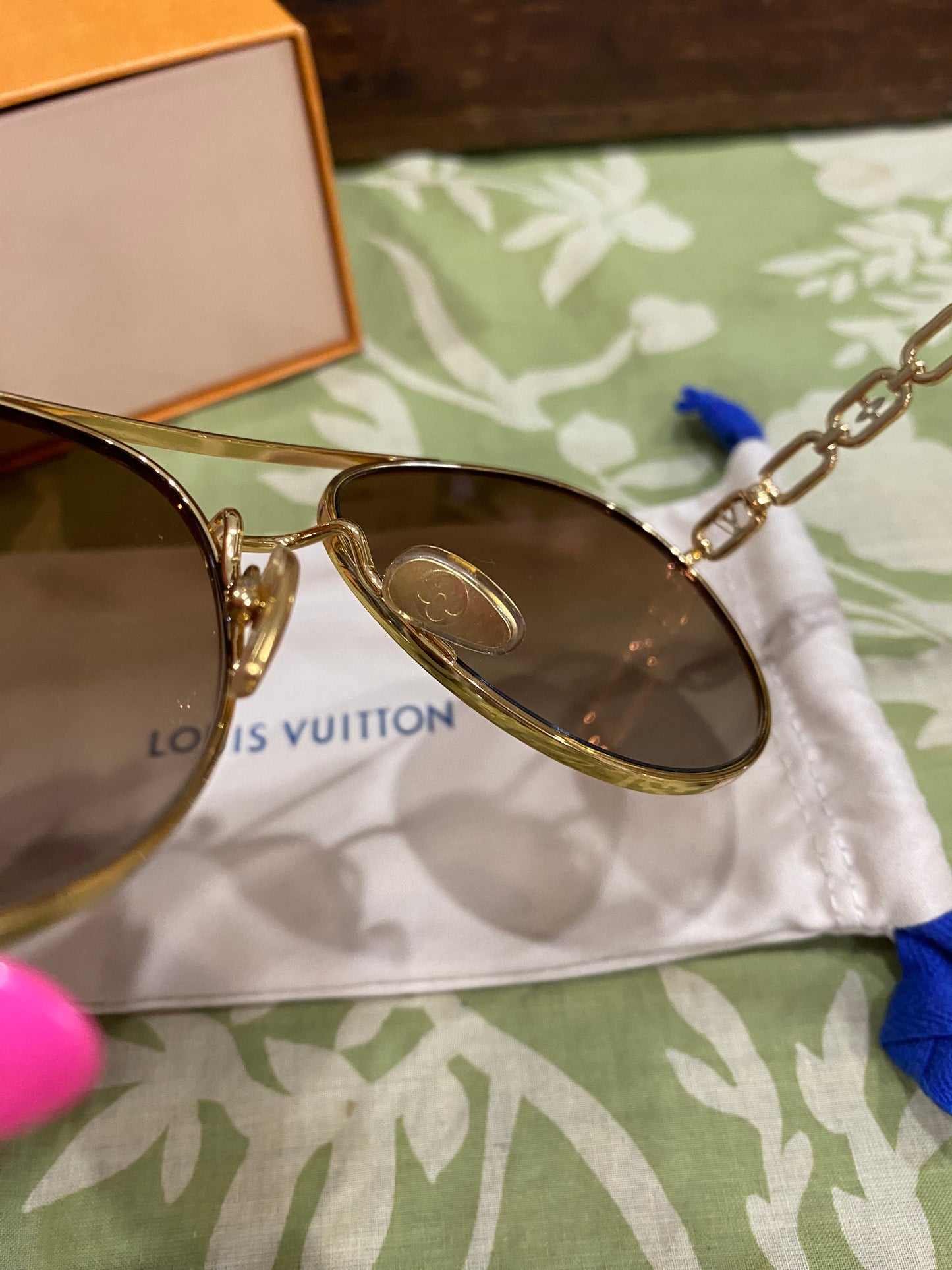 NEW My Chain Pilot Aviator Sunglasses