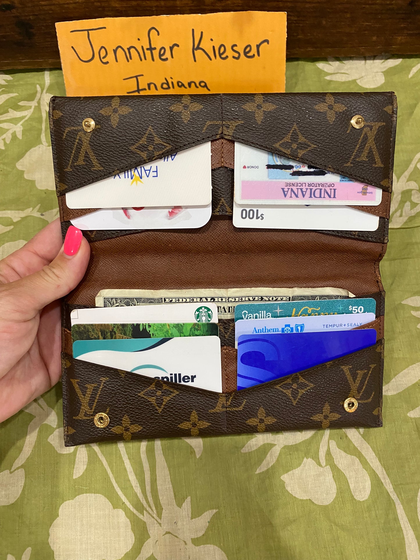 Long Origami Wallet