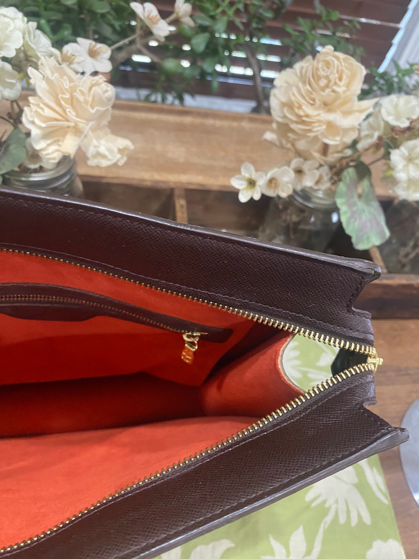 Venice PM Sac Plat in Damier Ebene