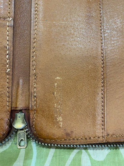 Vintage Zip Around Passport Cover